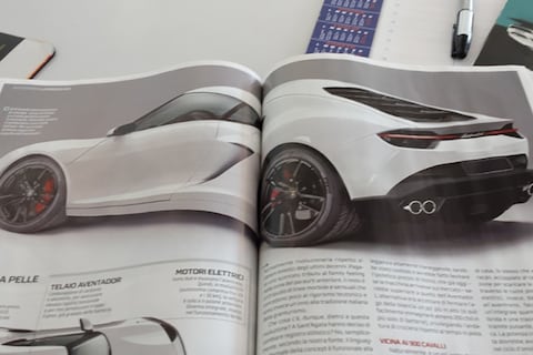 Mysterieuze Lamborghini gelekt