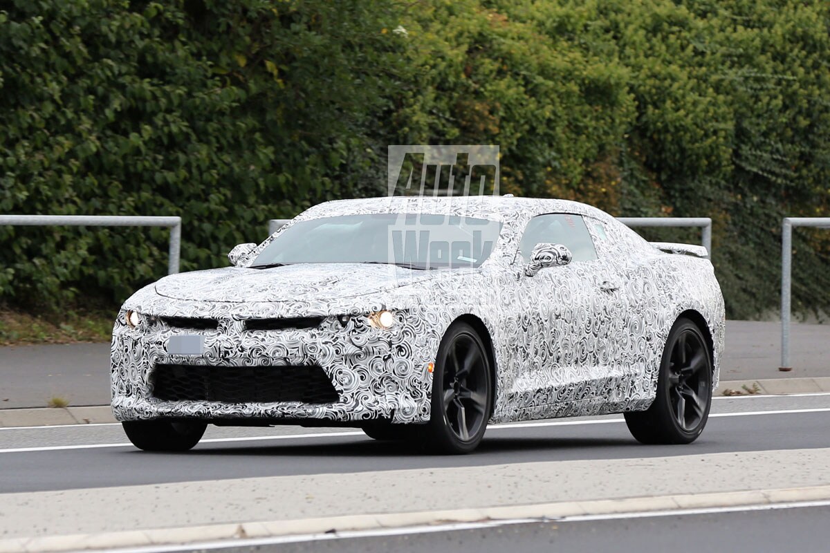 Chevrolet Camaro 2016 spy