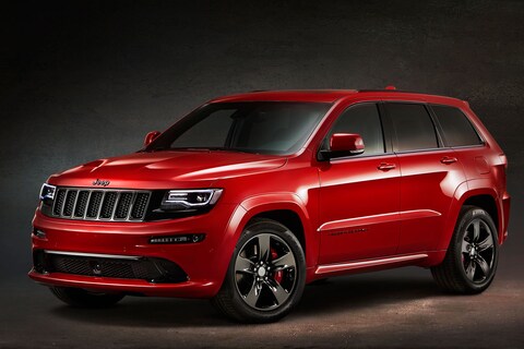 Jeep Grand Cherokee SRT als Red Vapor