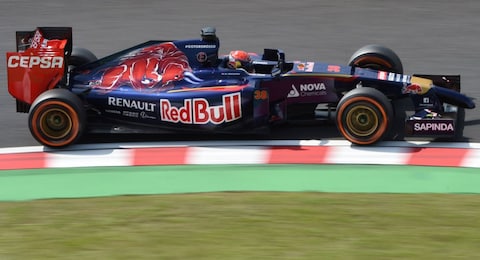 Verstappen te spreken over eerste F1-training