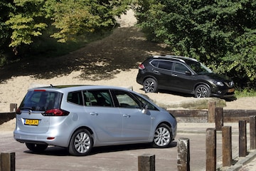 X-Trail Zafira dubbel