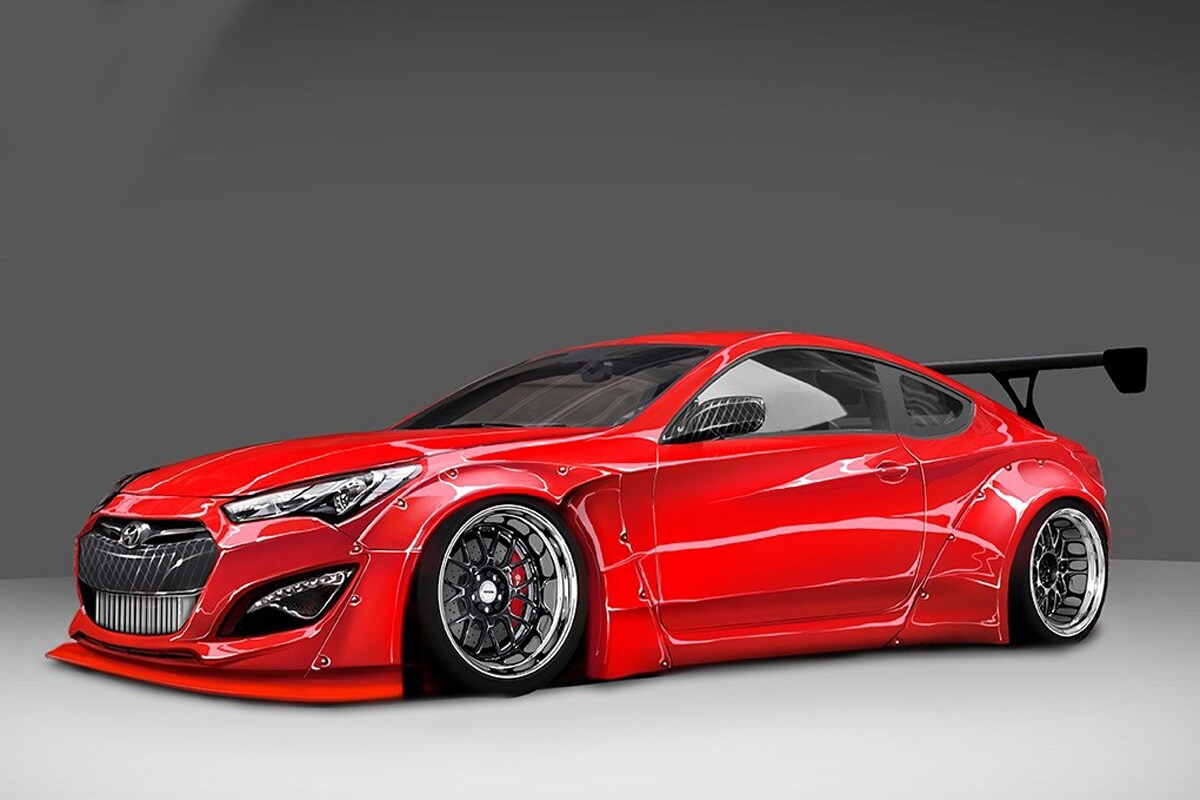 Blood Type Racing Hyundai Genesis