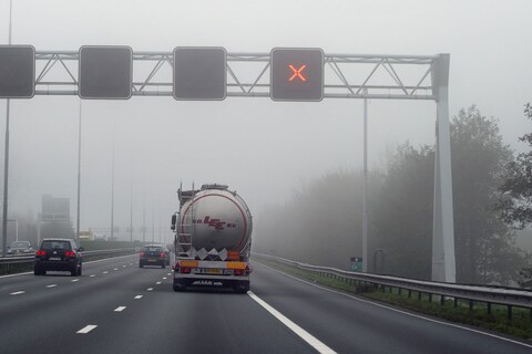 Spitsstrook A12 wordt gewone rijstrook