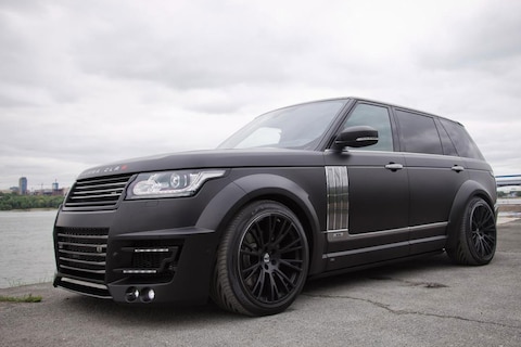 Grimmige Range Rover door Lumma Design