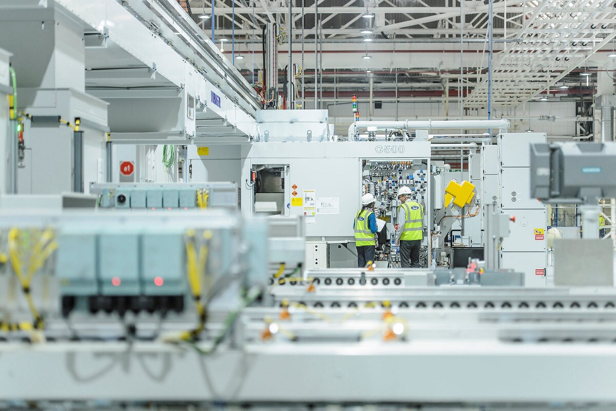 Motorenfabriek Ford in Dagenham