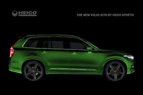 Heico plaagt met knalgroene Volvo XC90