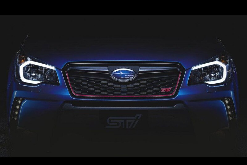 Subaru Forester STI teaser
