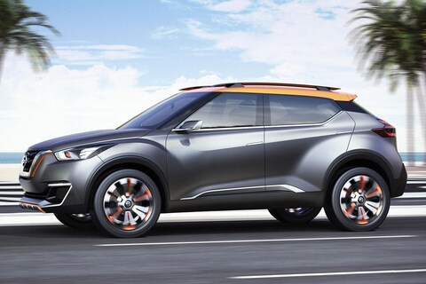 Nissan Kicks Concept swingt Sao Paulo binnen