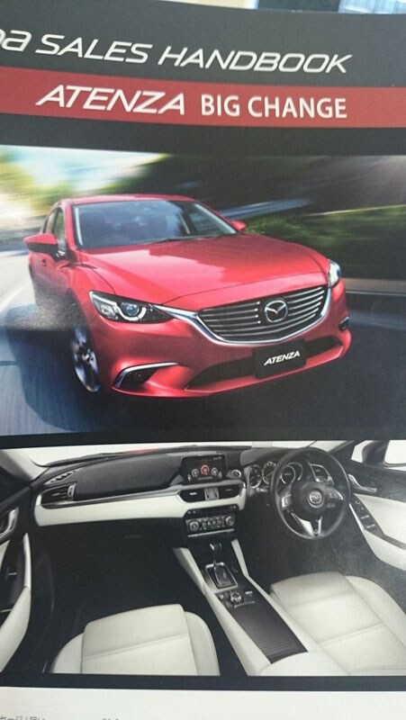 Mazda 6 facelift lek