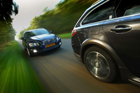 Peugeot 508 RXH HY4 - Volvo V70 D2