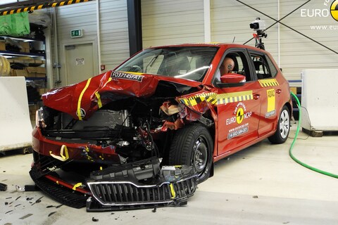 Fabia en Pulsar 5 sterren, Celerio 3 bij crashtest