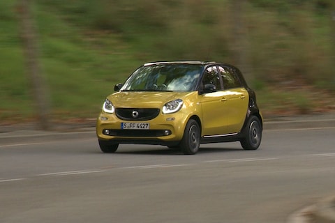 Eerste rijtest - Smart Forfour