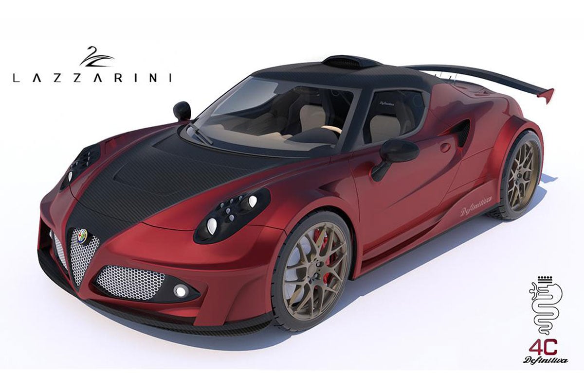Alfa Romeo 4C Definitiva Lazzarini Design