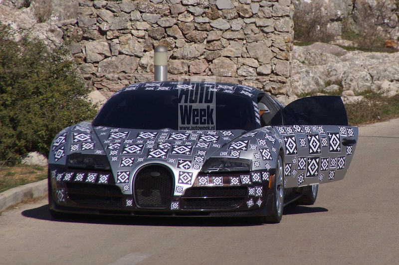 Bugatti Chiron spyshot