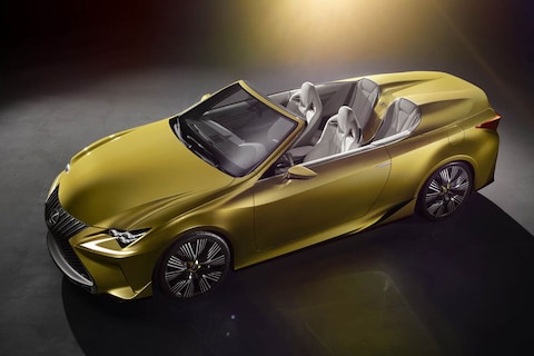 Lexus LF-C2 doet het zonder dak