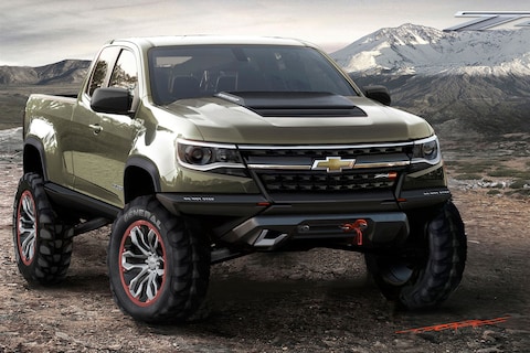 Offroad-beul: Chevrolet Colorado ZR2 Concept