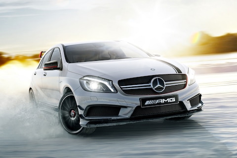 Extremere Mercedes A 45 AMG op komst
