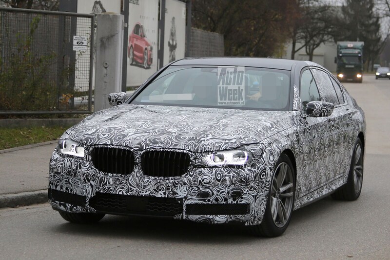 BMW 7-serie spy