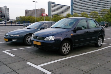 Lada Kalina In het Wild