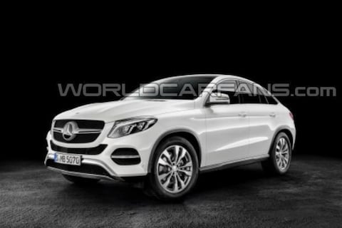 Gelekt: Mercedes GLE Coupé