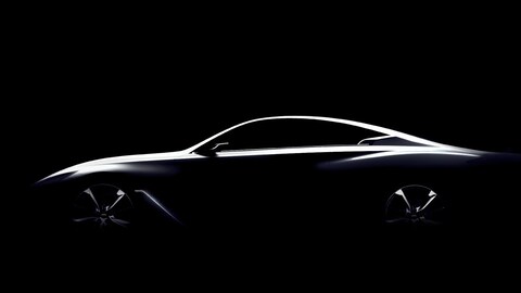 Infiniti Q60 Concept duikt op in schimmige teaser