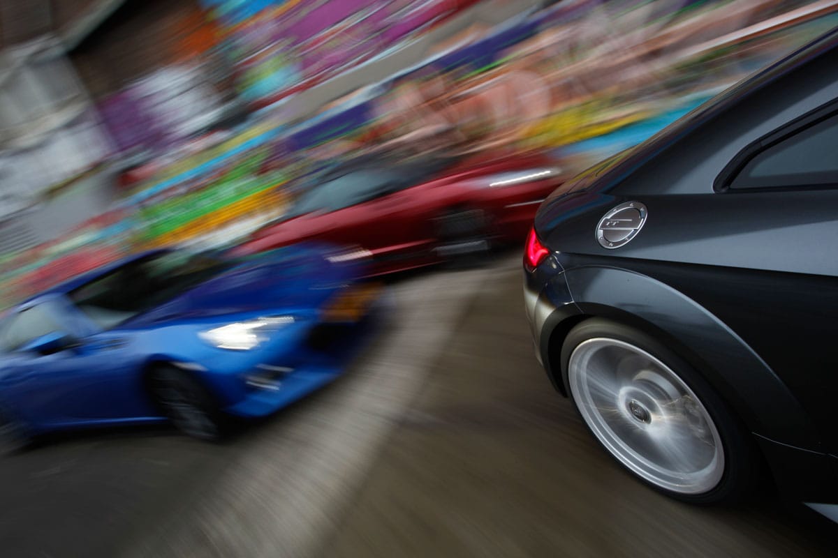 Triotest Peugeot RCZ R - Audi TT - Subaru BRZ