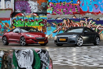 audi tt vs peugeot rcz r