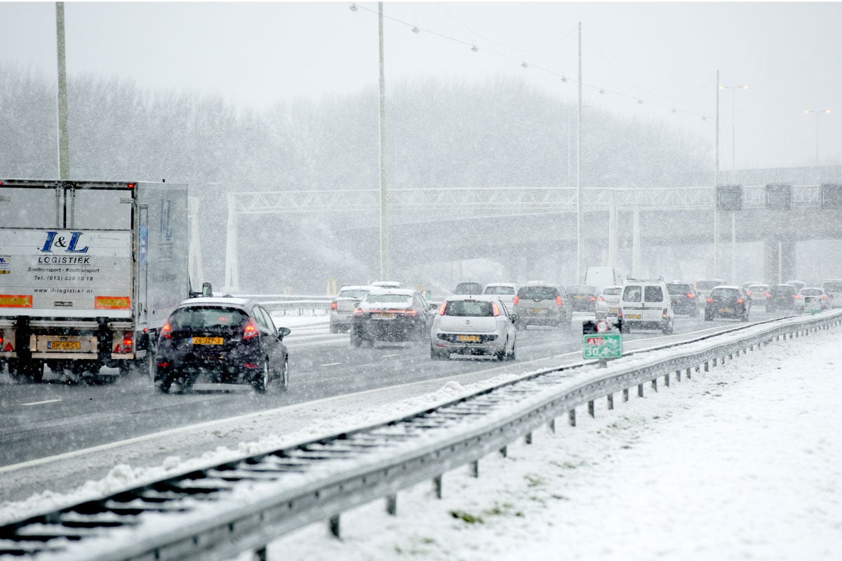 Winter op de weg 2014 - ANP