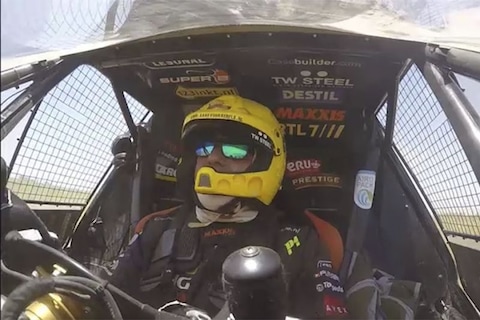 Dakar 2015 met Tim en Tom Coronel. De start