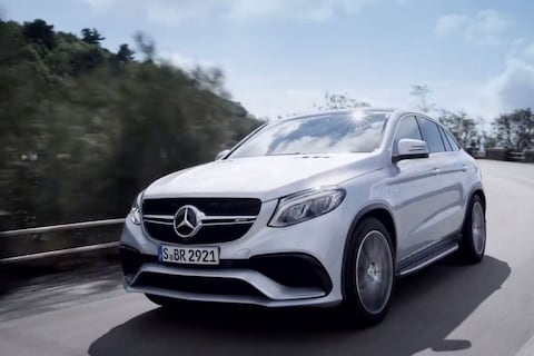 Mercedes-AMG plaagt met GLE 63 Coupé