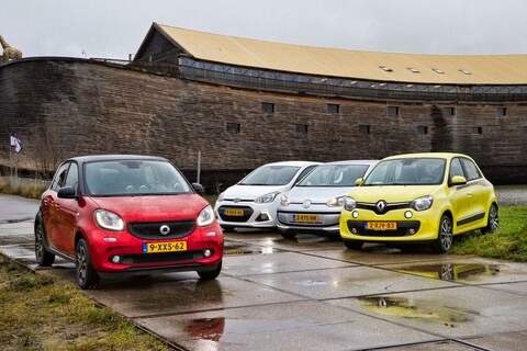 Smart Forfour - Hyundai i10 - VW Up - Renault Twingo