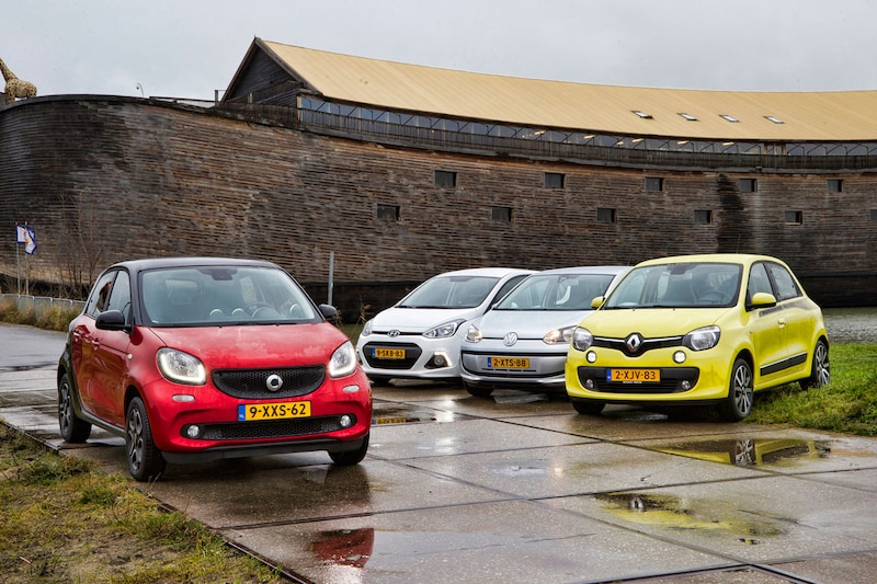 Smart Forfour - Hyundai i10 - VW Up - Renault Twin