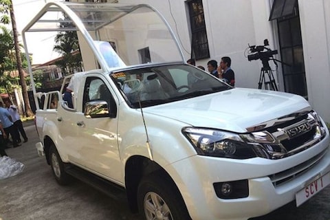 Speciale Isuzu Pausmobiel voor Filipijnen