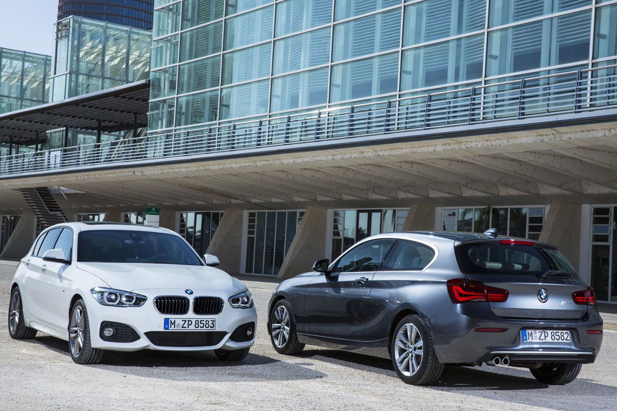 BMW 1-serie facelift