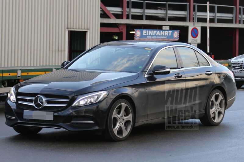 Mercedes C-klasse spyshot