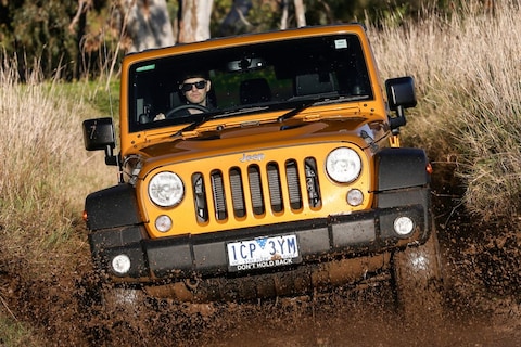 Jeep Wrangler op de hybridetoer?