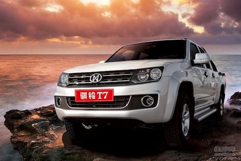 Jiangling trekt VW Amarok door kopieerapparaat