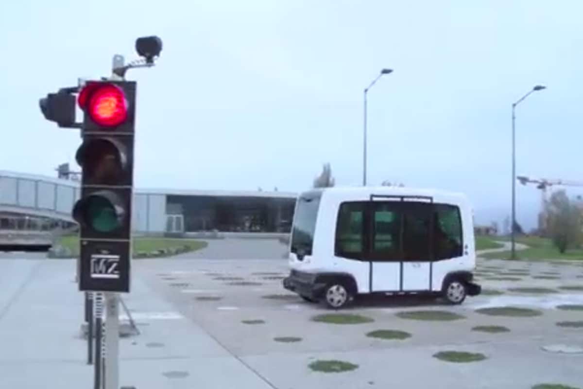 Zelfrijdend voertuig in Ede