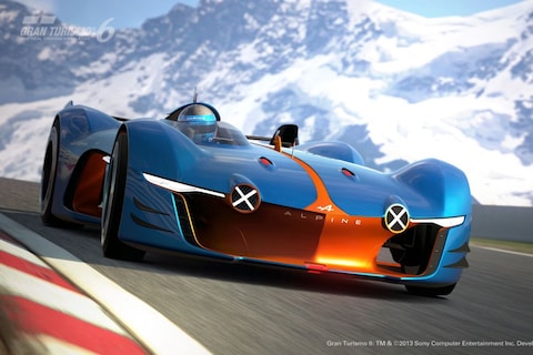 Renault Alpine Vision Gran Turismo uit de doeken