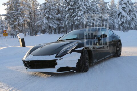 Ferrari FF facelift glijdt door Scandinavië