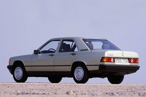 De Mercedes 190 was ook een topper van 1982