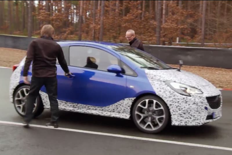Opel Corsa OPC teaser