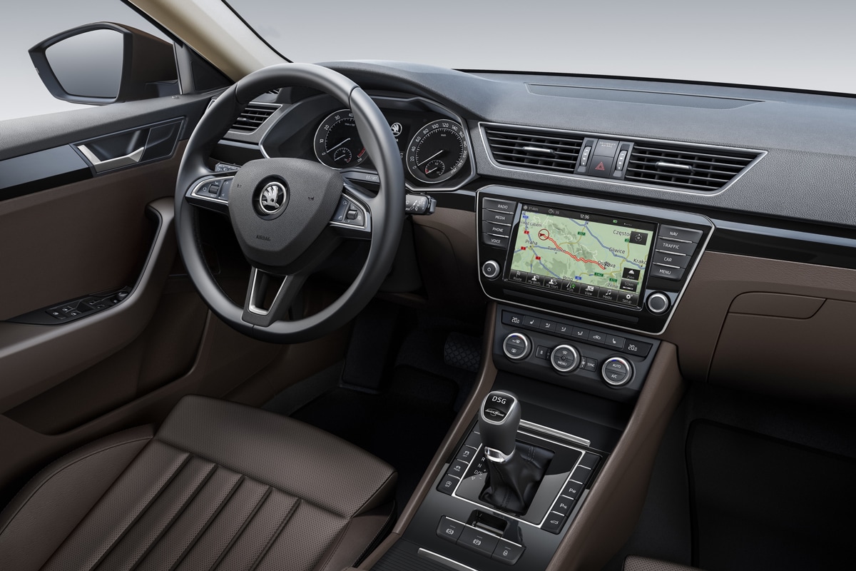 Skoda Superb dashboard
