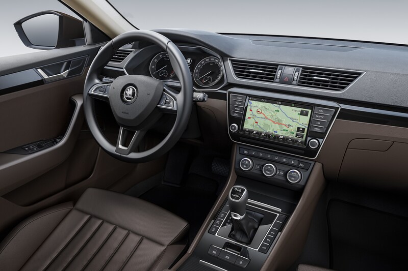 Skoda Superb dashboard