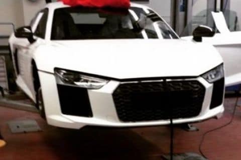 Nieuwe Audi R8 op de foto gezet!