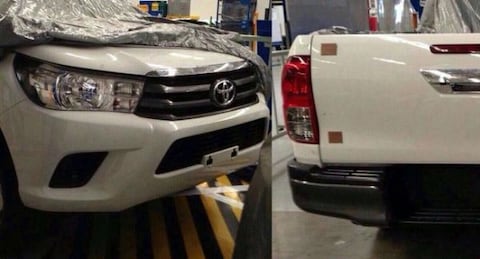 Gelekt: nieuwe Toyota Hilux