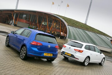 Volkswagen Golf GTE - Seat Leon ST