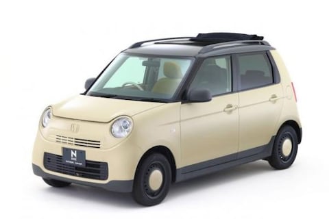 Honda N-One Natural met houten interieur