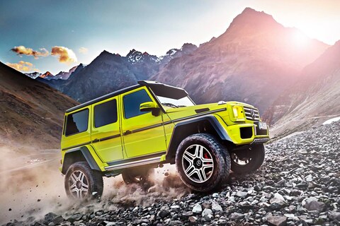 Mercedes-Benz G 500 4x4² gaat in productie!