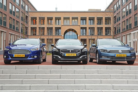 Ford Mondeo Wagon - Peugeot 508 SW - Volkswagen Passat Variant